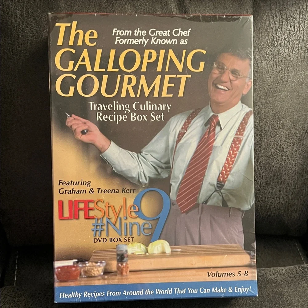 *New* The Galloping Gourmet DVD Box Set - Lifestyle #9 - Volume 1-8 - Picture 4 of 7